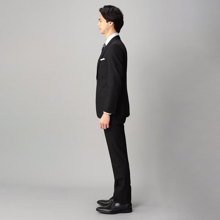 洗える ストレッチ 2パンツスーツ  スリム公式通販