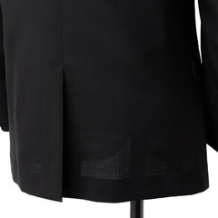 【美品】JOURNAL WORKS ウォッシャブルスーツ　ネイビー　AB6 ビジネスから就活まで】リサイクル素材使用 紺無地スーツ
