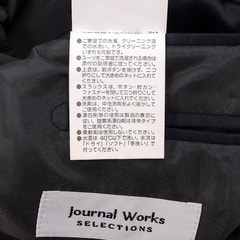 アウトレット】洗える 防しわ 黒無地スーツ JOURNAL WORKS