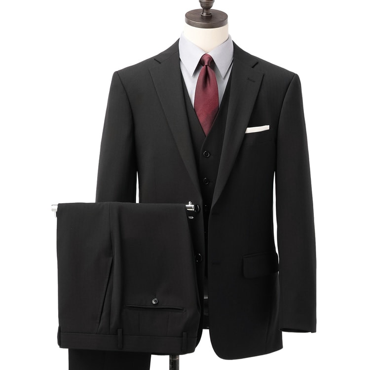 アウトレット】洗える ノンアイロン スリーピーススーツ JOURNAL WOR