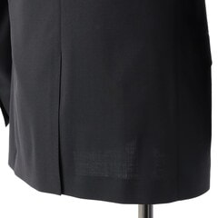 ビジネスから就活まで】黒無地 洗える ストレッチ 2パンツスーツ