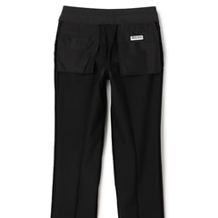 ビジネスから就活まで】リサイクル素材使用 黒無地 洗えるストレッチ 2