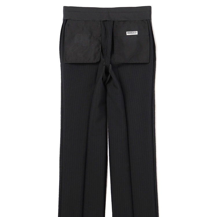 特価】【WEB限定商品】洗える ストレッチ スーツ 黒ストライプ JOURNA