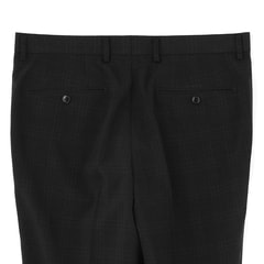 アウトレット】洗える ストレッチスーツ 黒織柄チェック JOURNAL WOR