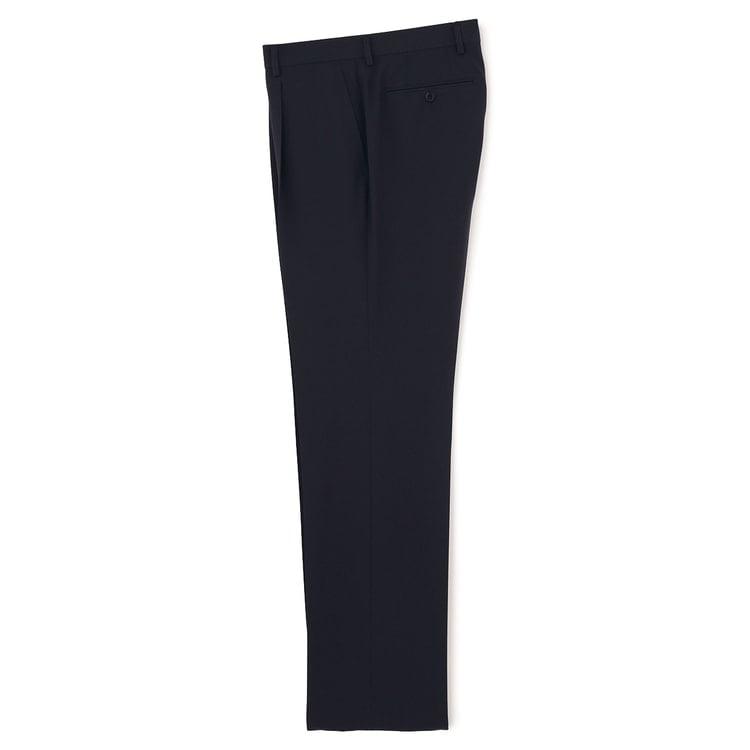 アウトレット】洗える 2パンツスーツ 紺織柄無地 JOURNAL WORKS