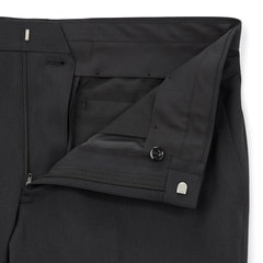 洗える ストレッチ 2パンツスーツ チャコールグレー JOURNAL