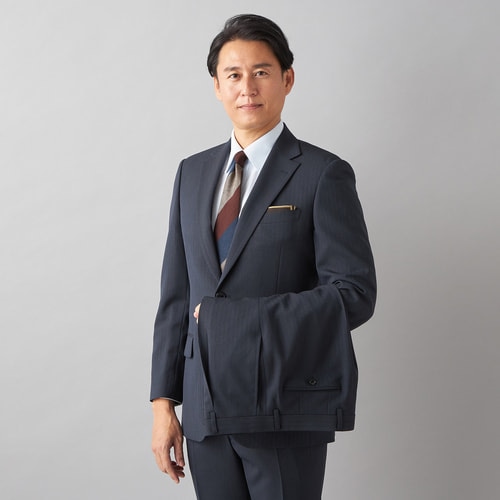 新品☆17号LL紺系ストライプ♪洗える2パンツスーツ♪脚きれい見え☆r944 スーツ ツーパンツスーツ商品一覧｜メンズ【AOKI公式通販】