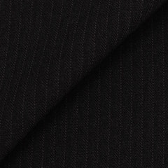 リサイクル素材使用 洗える 2パンツスーツ 黒ストライプ JOURNAL WORKS ベーシック
