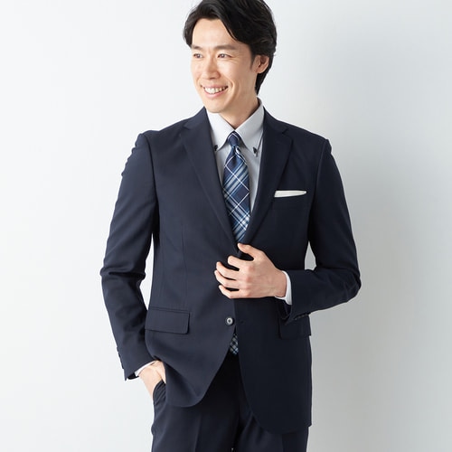 ブラウンシャドーストライプスーツ
