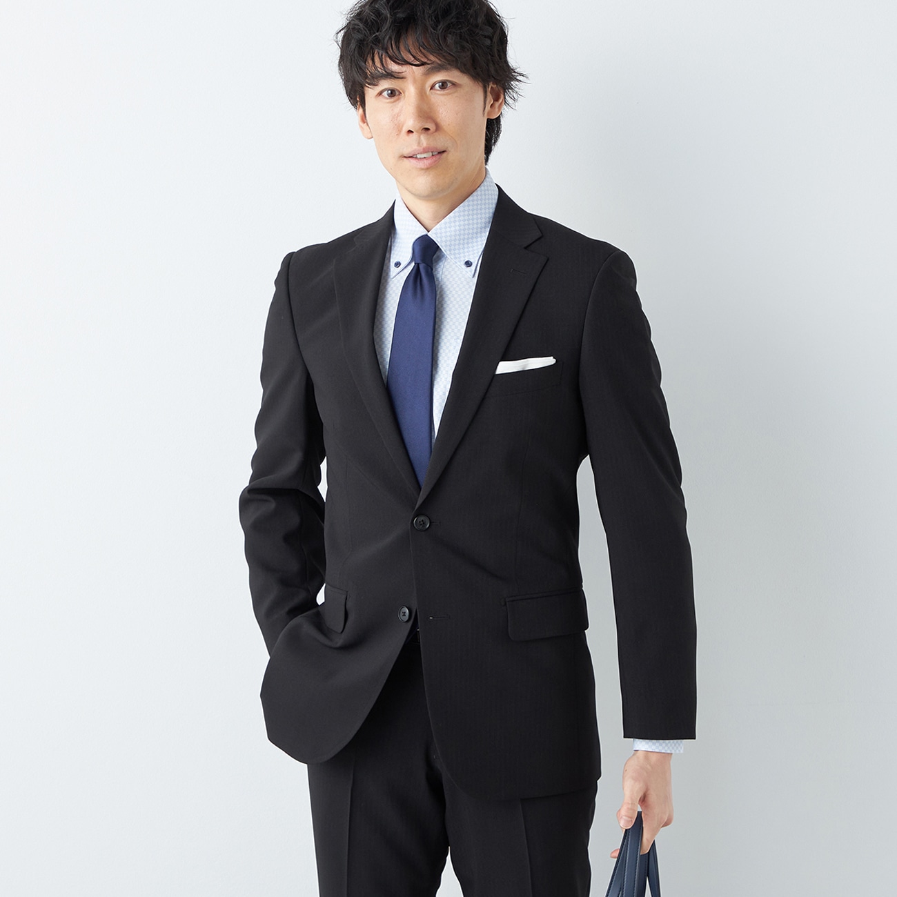 【定価35,090円】美品　AOKI セットアップスーツ　7号　ウォッシャブル 24春JW白ウォッシャブル2B2P【AOKI公式通販】