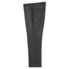 WEB限定商品】洗える ウールブレンドスーツ チャコールグレー