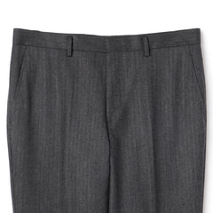 WEB限定商品】洗える ウールブレンドスーツ チャコールグレー