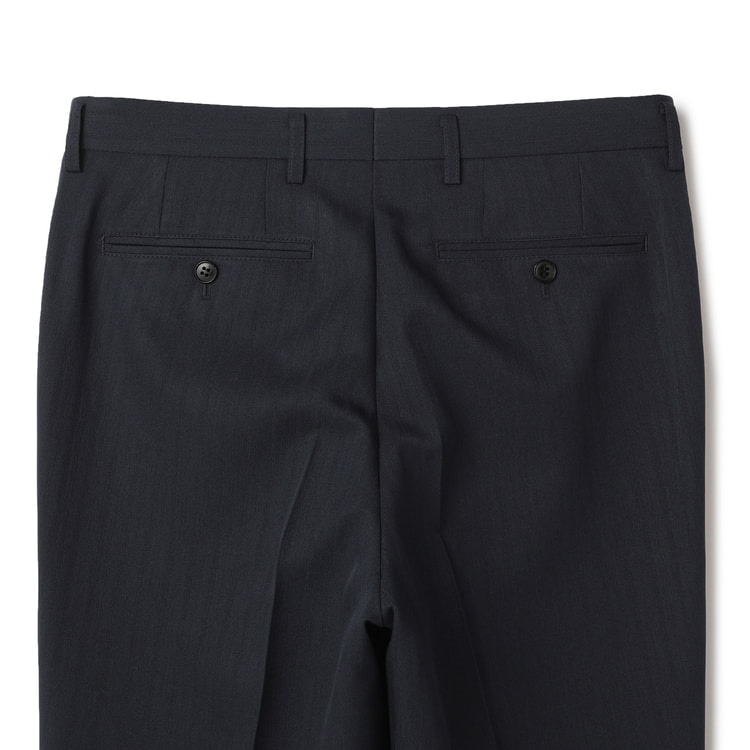 洗える ストレッチ サステナブルスーツ 紺 シャドー JOURNAL WORKS