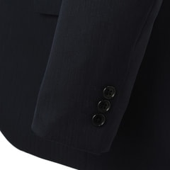 洗える ストレッチ スリーピーススーツ 紺シャドー JOURNAL WORKS