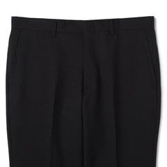 【ビジネスから就活まで】リサイクル素材使用 黒無地スーツ JOURNAL WORKS スリム 別売ベストあり