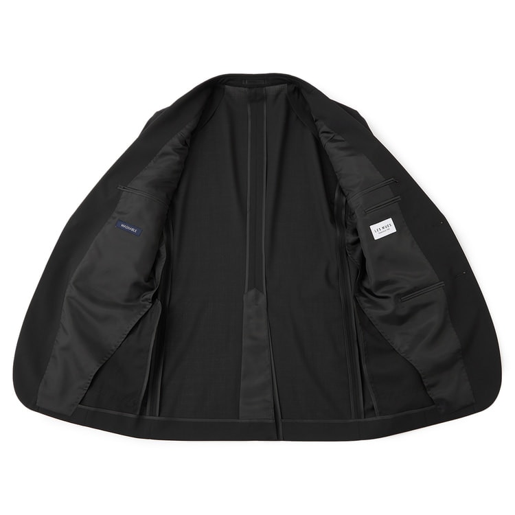 LES MUES NON-IRON WASHABLE 2B スーツ AB7 XL 洗えるエアクールスーツ Air Tech Spun 2パンツ LES MUES