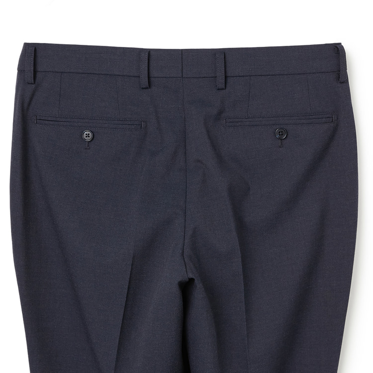 うりえ様ご予約LES MUES スリーピーススーツ リバーシブルべスト S リバーシブルベスト 紺×グレー LES MUES スリム 別売りスーツ