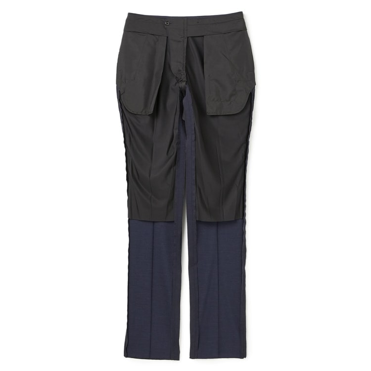 うりえ様ご予約LES MUES スリーピーススーツ リバーシブルべスト S リサイクル素材使用 洗える ストレッチ スリーピーススーツ