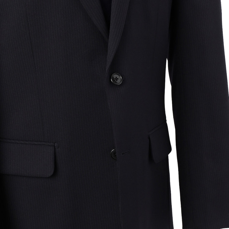 洗える 2パンツスーツ 紺ストライプ JOURNAL WORKS スリム【AOKI公式通販】