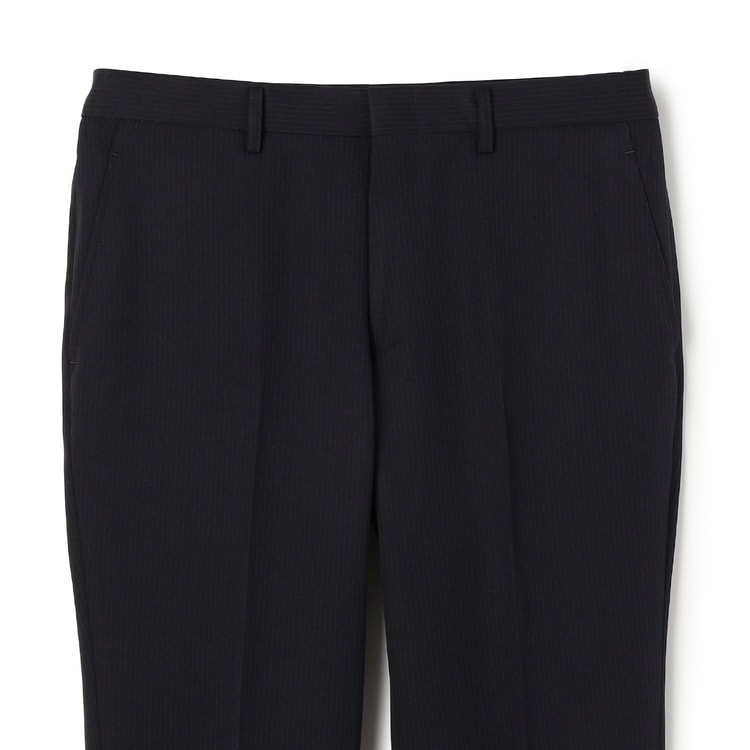 洗える 2パンツスーツ 紺ストライプ JOURNAL WORKS スリム【AOKI公式通販】