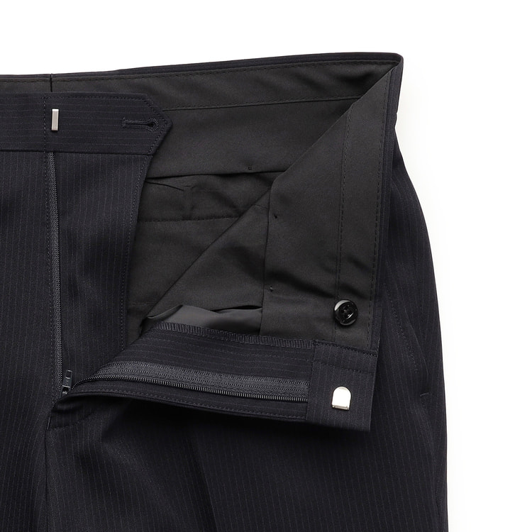 洗える 2パンツスーツ 紺ストライプ JOURNAL WORKS スリム【AOKI公式通販】