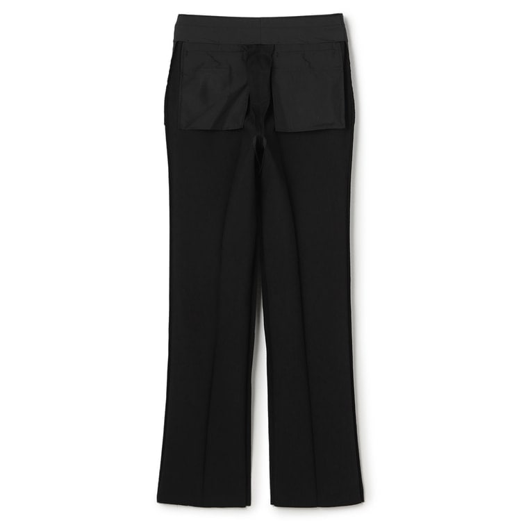 洗える 2パンツスーツ 黒シャドー JOURNAL WORKS ベーシック【AOKI公式