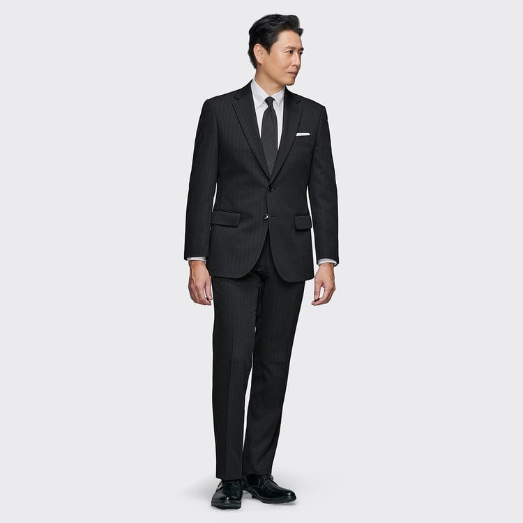 洗える 2パンツスーツ 黒シャドー JOURNAL WORKS ベーシック【AOKI公式 洗える 2パンツスーツ 黒シャドー JOURNAL WORKS ベーシック【AOKI公式