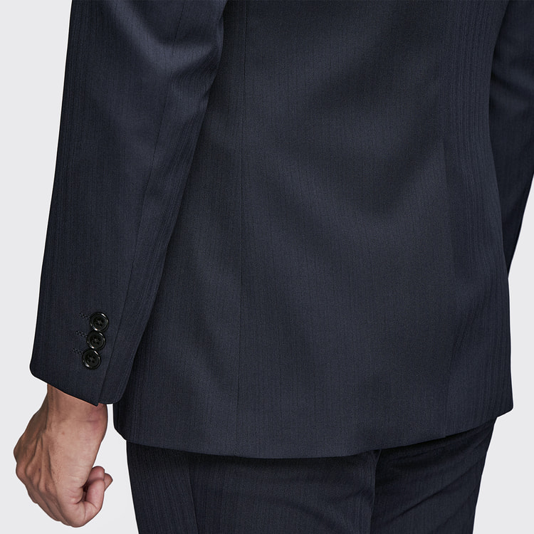 洗える 2パンツスーツ 紺シャドー JOURNAL WORKS ベーシック【AOKI公式