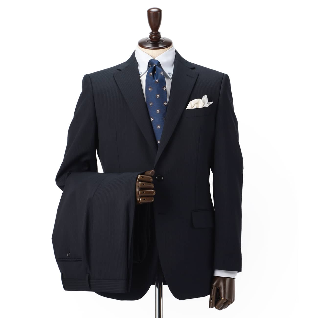 クリアランスバーゲン 春夏 ドナートヴィンチ 2釦シングルスーツ 0タック ブラウン ストライプ Real Brown Collection New Zealand Limited Wool コナカ すそ直し無料 備考欄にデザインと股下入力してください メーカー包装済 Tiendabudada Com