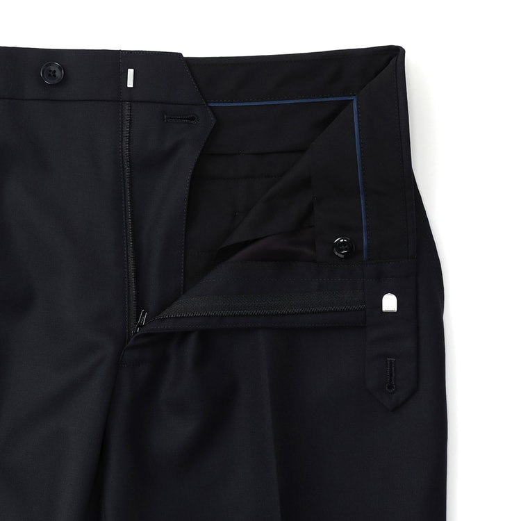 ロイヤルウール 紺無地スーツ スリム JUNKO SHIMADA JS homme ブルーレーベル