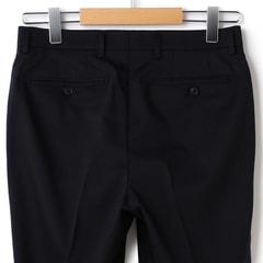 洗える スーパーストレッチ 2パンツスーツ 紺 シャドー