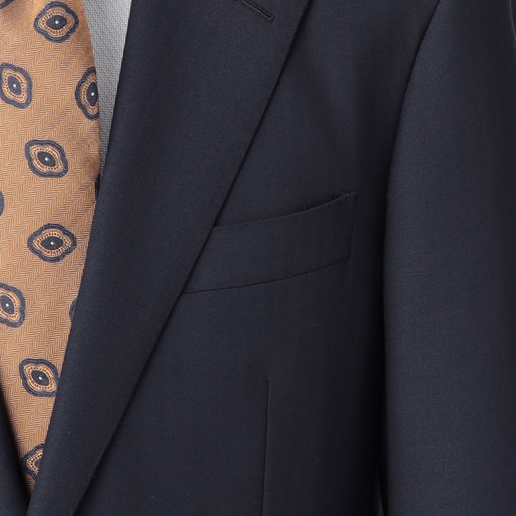 金のスーツ 紺シャドー スリム JUNKO SHIMADA JS homme ブ