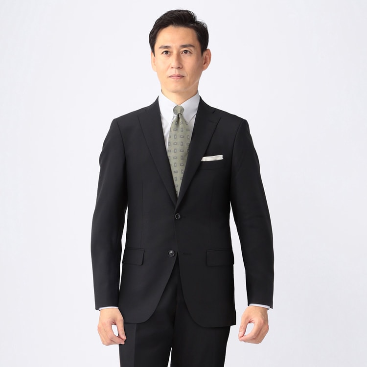 タスマニアウールブレンドスーツ スリム JUNKO SHIMADA JS homme ブルーレーベル