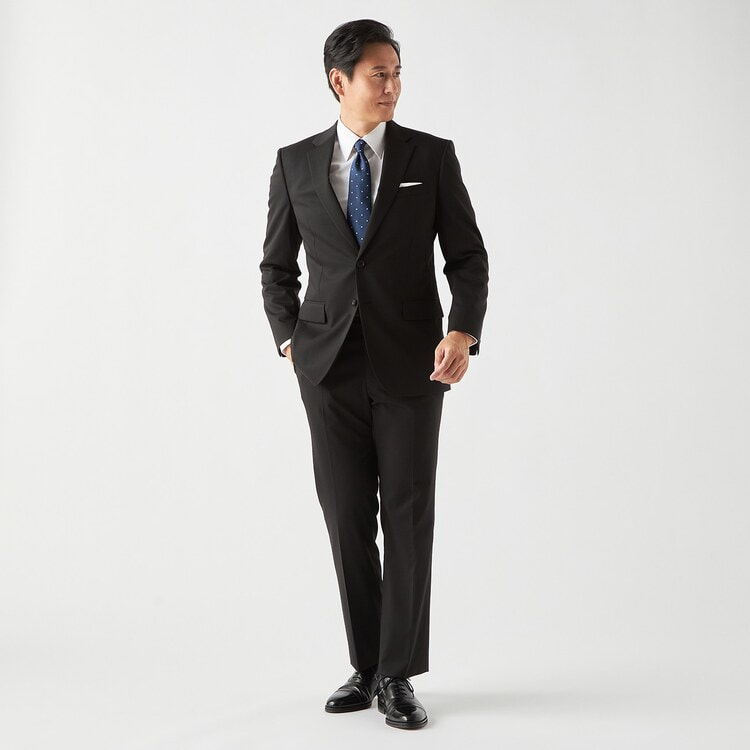 洗える ストレッチ 2パンツスーツ LES MUES ベーシック【AOKI