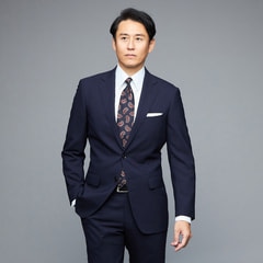 アウトレット】【WEB限定商品】アスレチックウール スーツ 紺