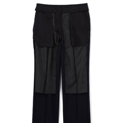 特価】【WEB限定価格】アスレチックウール スーツ 紺ストライプ