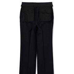 特価】【WEB限定価格】アスレチックウール スーツ 紺ストライプ
