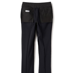 特価】【WEB限定価格】洗える ストレッチ 2パンツスーツ 紺