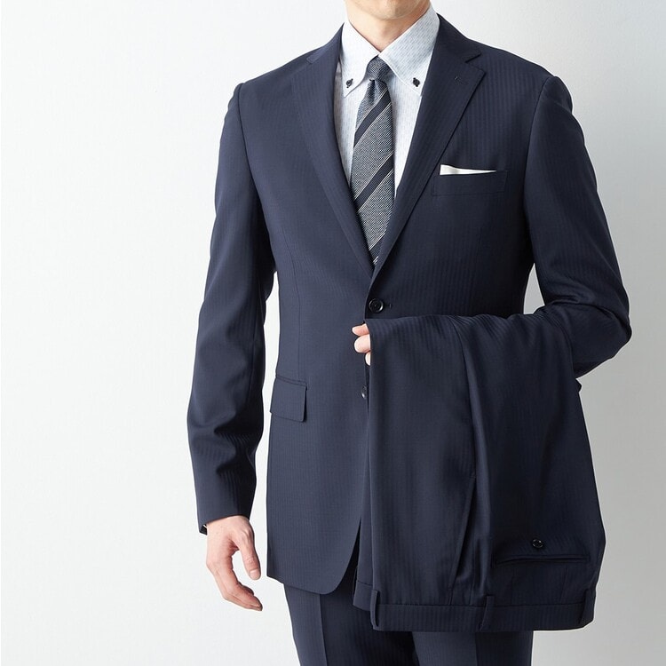 新品☆11号M♪紺系ストライプ♪2パンツスーツ♪お仕事オフィスに♪☆u606 高品質 オフィス 通勤 就活 面接 パンツスーツ ピンストライプ