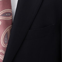 金のスーツ 紺織柄無地 ベーシック JUNKO SHIMADA JS homme【AOKI