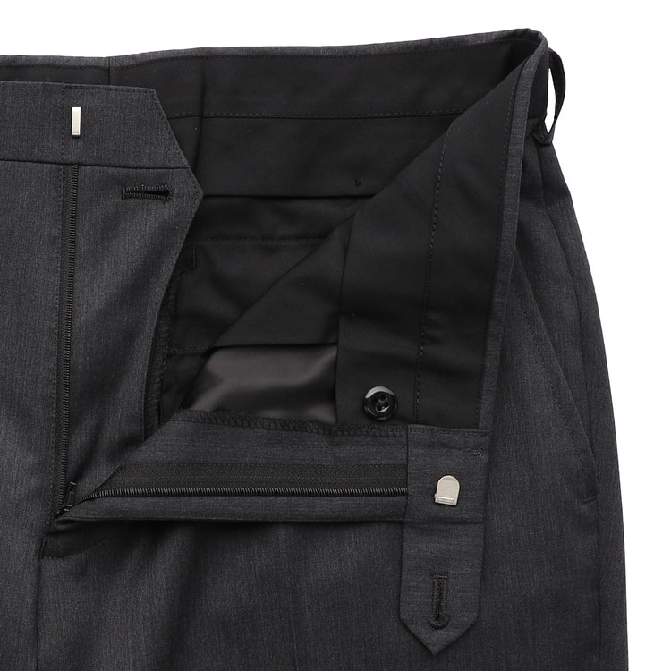 金のスーツ チャコールグレー スリム JUNKO SHIMADA JS homm