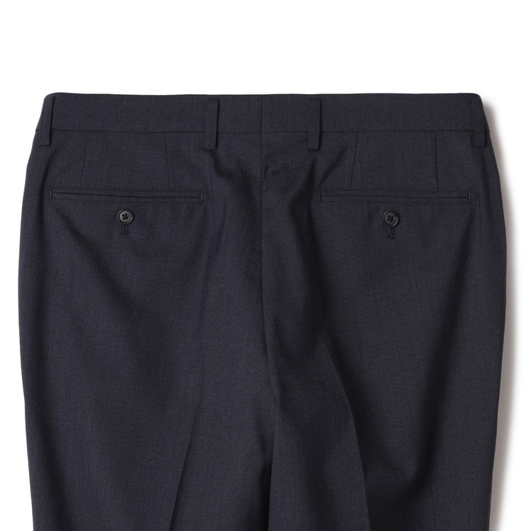 特価】【WEB限定商品】ストレッチ 洗える ウールブレンド 2パンツ