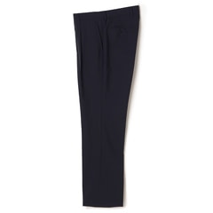 洗えるエアクールスーツ 2パンツ 紺ストライプ LES MUES ベーシック