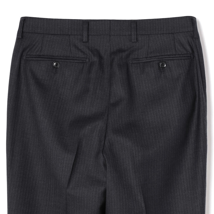 上質ウールスーツ グレーシャドー ベーシック JUNKO SHIMADA JS