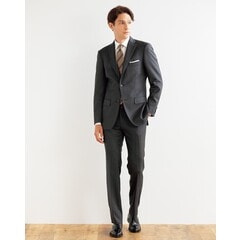 金のスーツ グレー無地調 スリム JUNKO SHIMADA JS homme