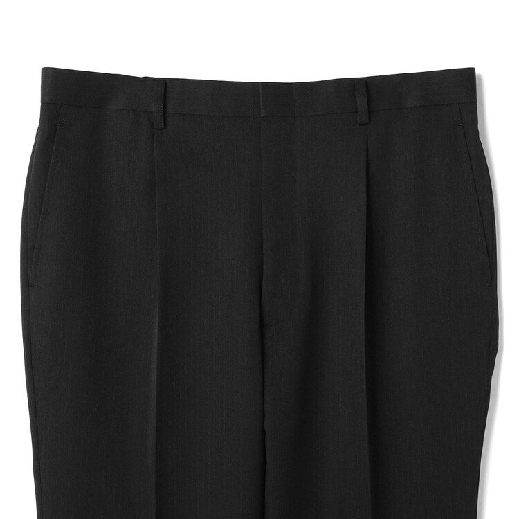 ✅レアuniform experiment スラックスLサイズブラックストライプ ✓レアuniform experiment スラックスLサイズブラックストライプ