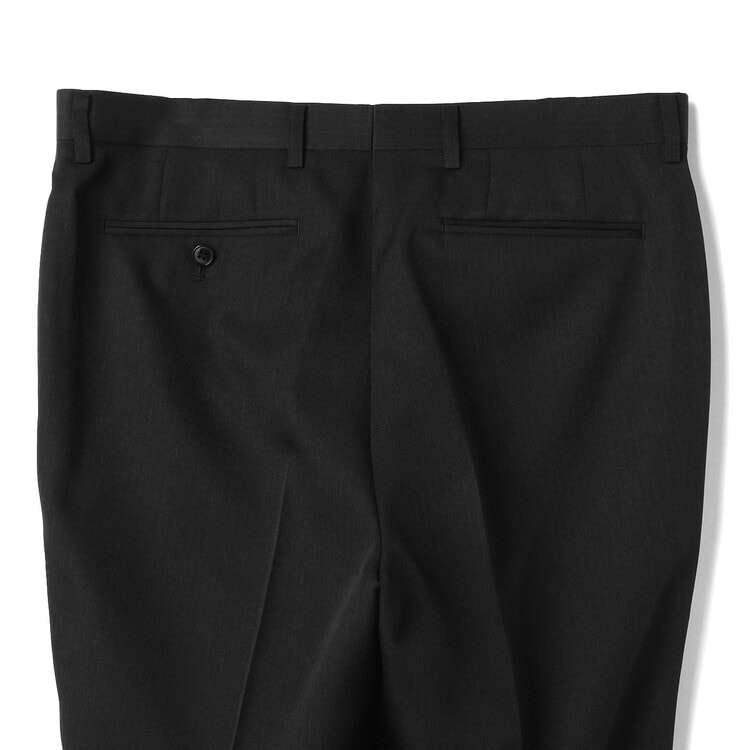 asuke★オーダーページ★ ストレッチスーツ 黒ストライプ JOURNAL WORKS ベーシック【AOKI
