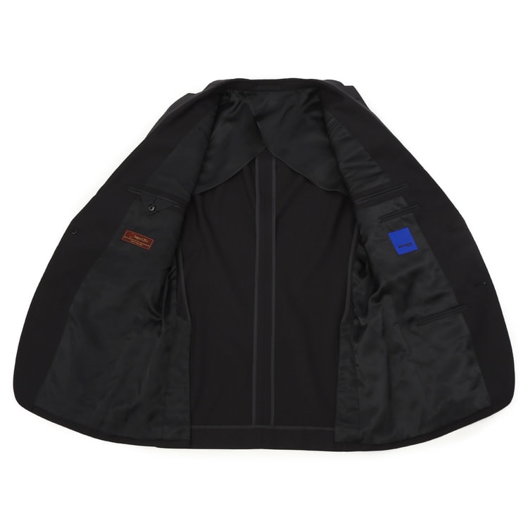 上質ウールスーツ 黒無地 スリム JUNKO SHIMADA JS homme 【AOKI
