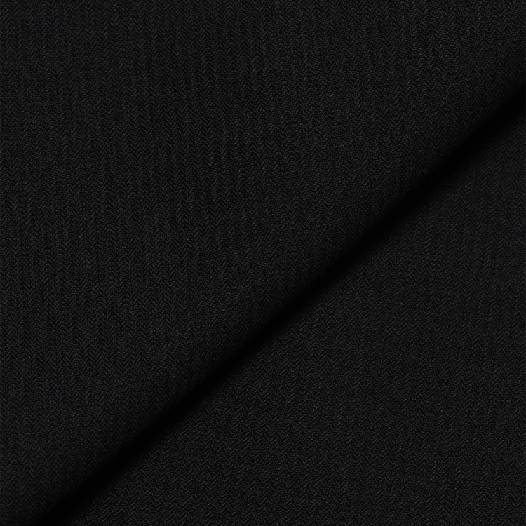 上質ストレッチスーツ 黒シャドー スリム JUNKO SHIMADA JS ho