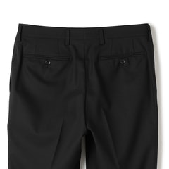 新品 JUNKO SHIMADA スーツ プレミアムファブリック 黒 ストライプ 金のスーツ 黒織柄ストライプ スリム JUNKO SHIMADA JS homm【AOKI